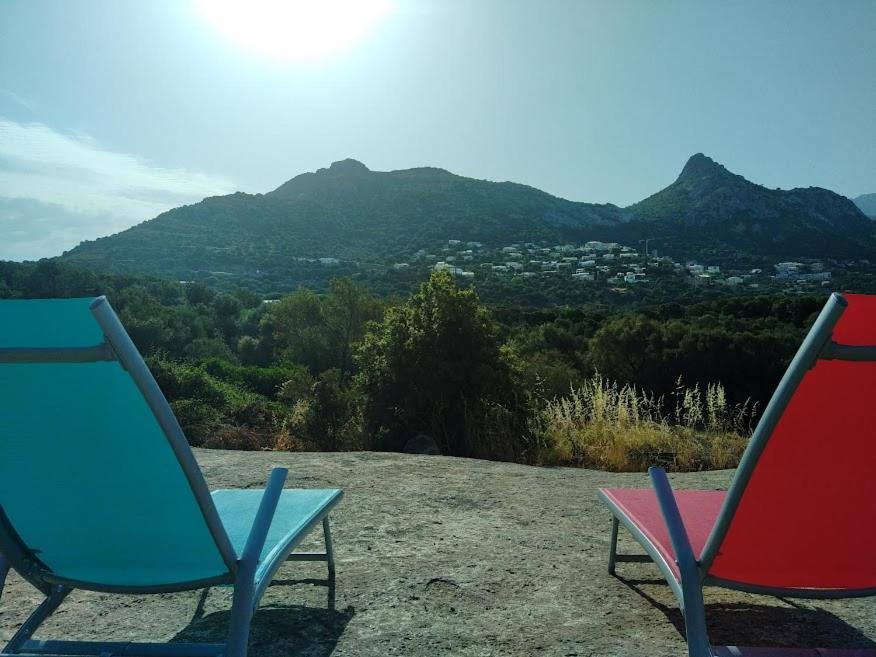 Joli 2 Chambres Sur Lumio, Vue A Couper Le Souffle. Bagian luar foto